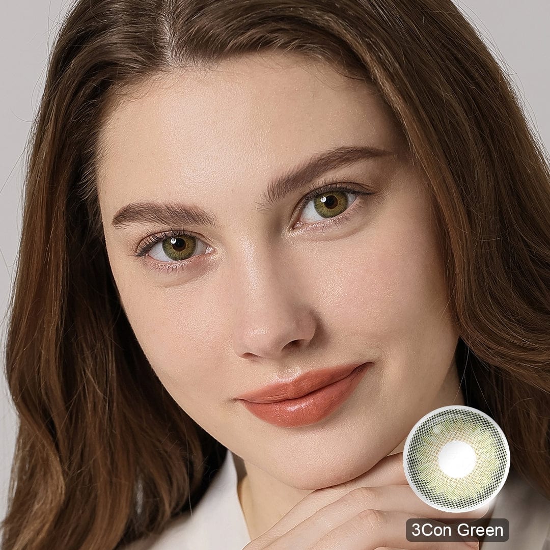 Symphony 3Con Green Coloured Contacts - Image 6
