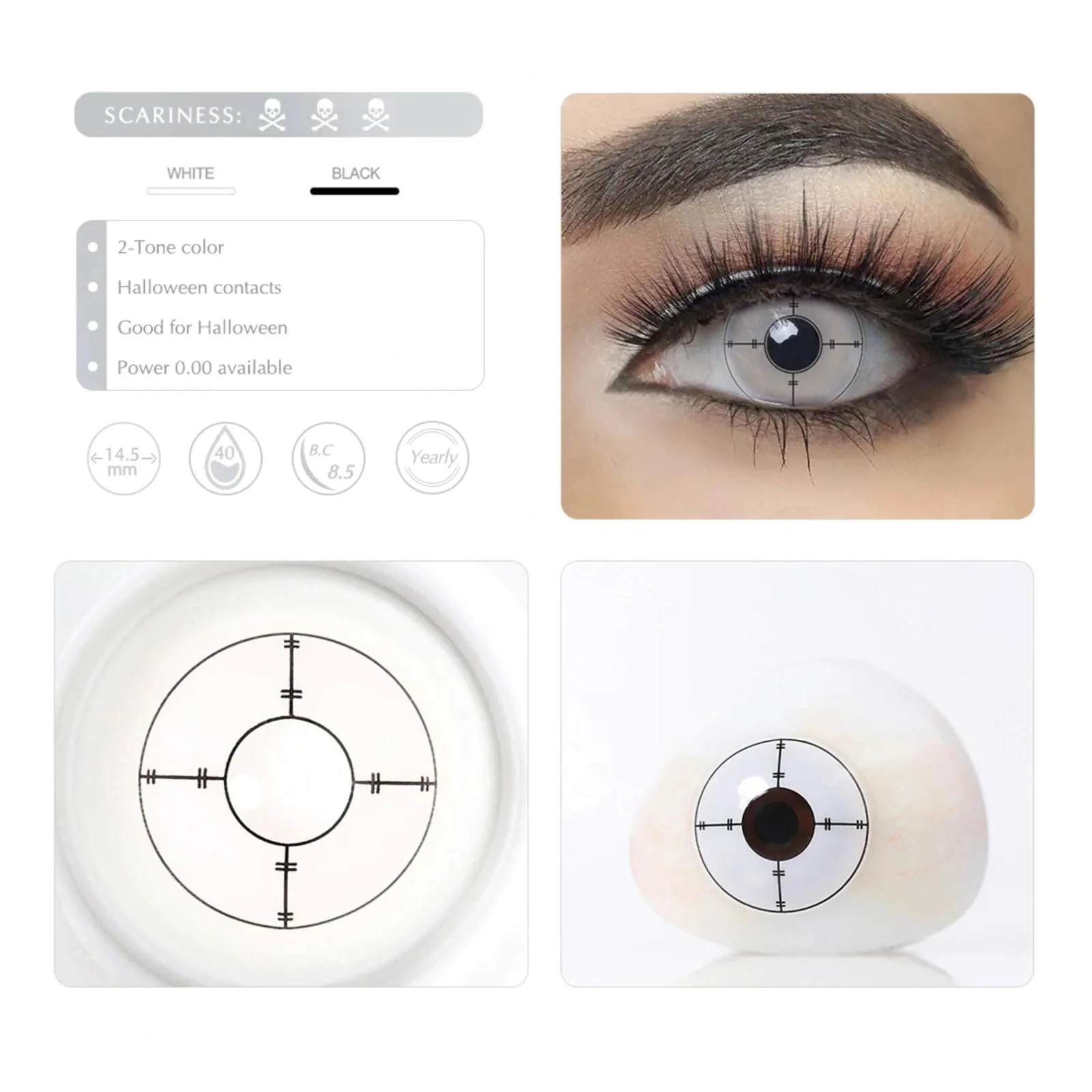 Target Eyes Halloween Contacts - Image 3