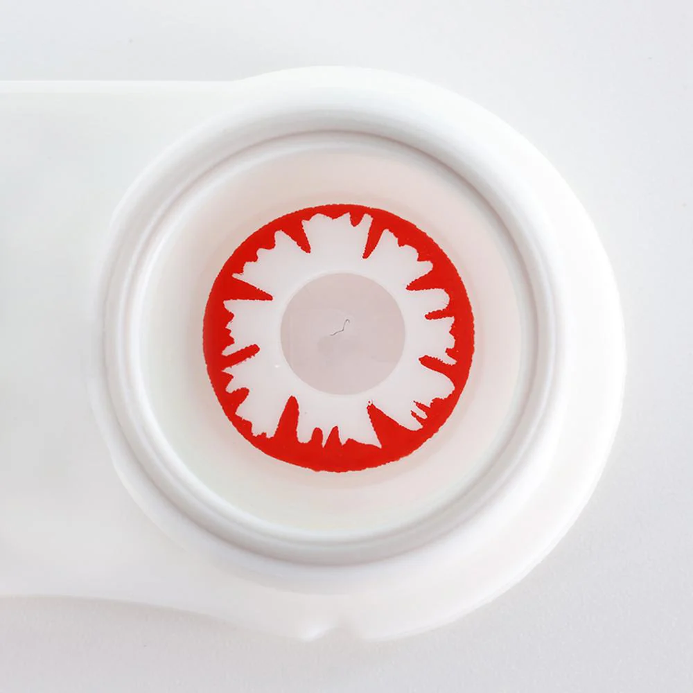 White Demon Halloween Contacts - Image 3