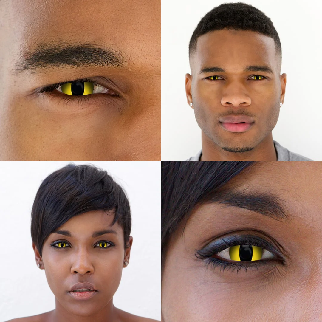 Wild Cat Contact Lenses (Anime - Orochimaru) - Image 4